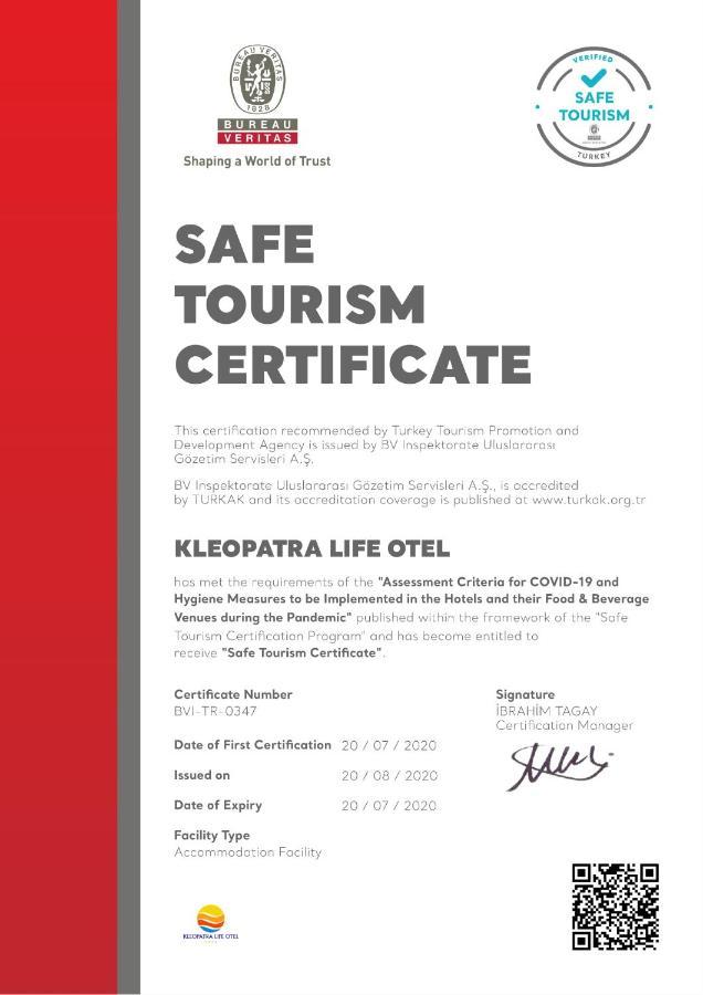 Kleopatra Life Hotel 阿拉尼亚 外观 照片